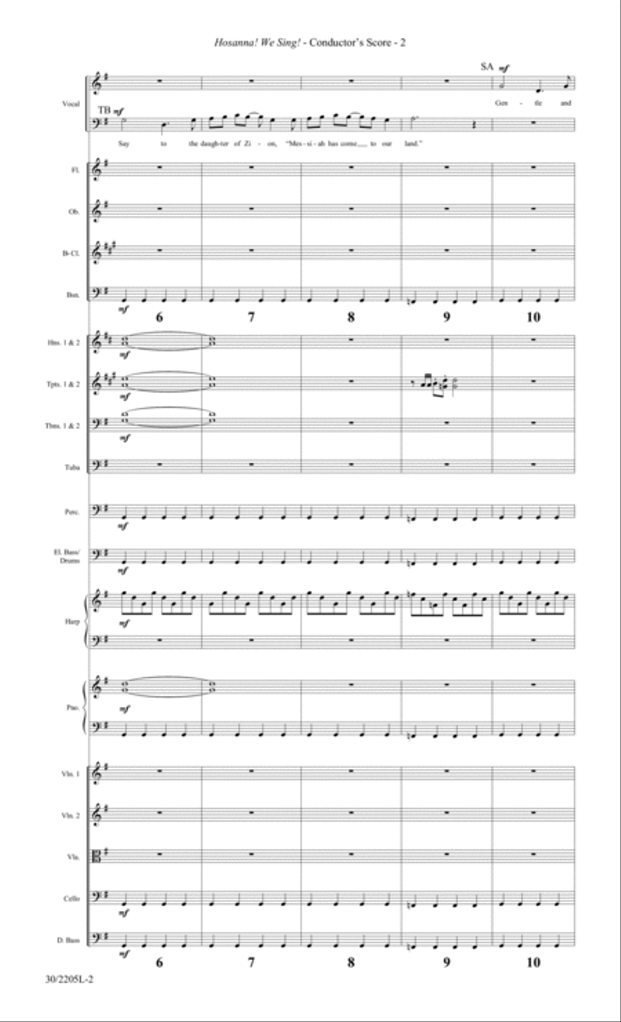 Forsaken Choir scores gallery preview page 4