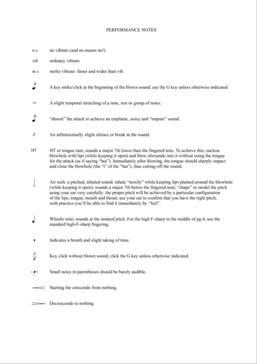 [Sollberger] New Millennium Memo I Flute Solo scores gallery preview page 4