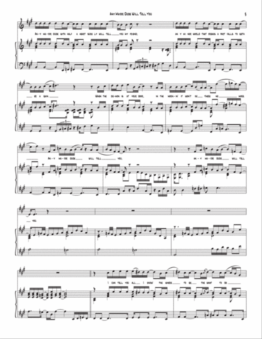 Any Major Dude Will Tell You Voice scores gallery preview page 3