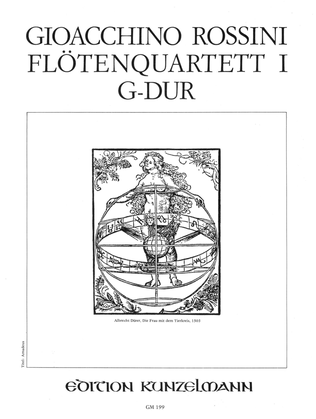 Book cover for flute quartet no. 1