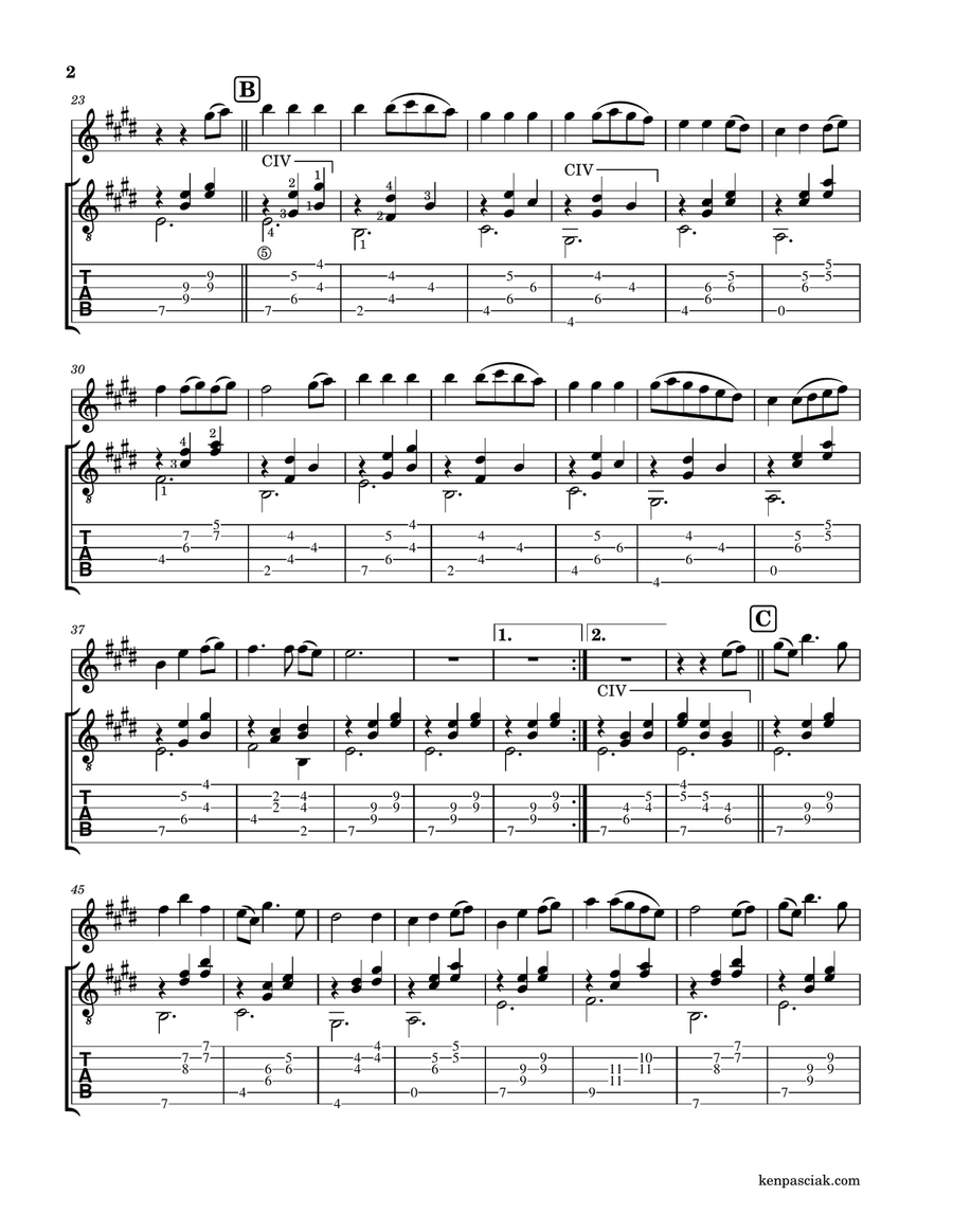 Itsumo Nandodemo (always With Me) Flute scores gallery preview page 4