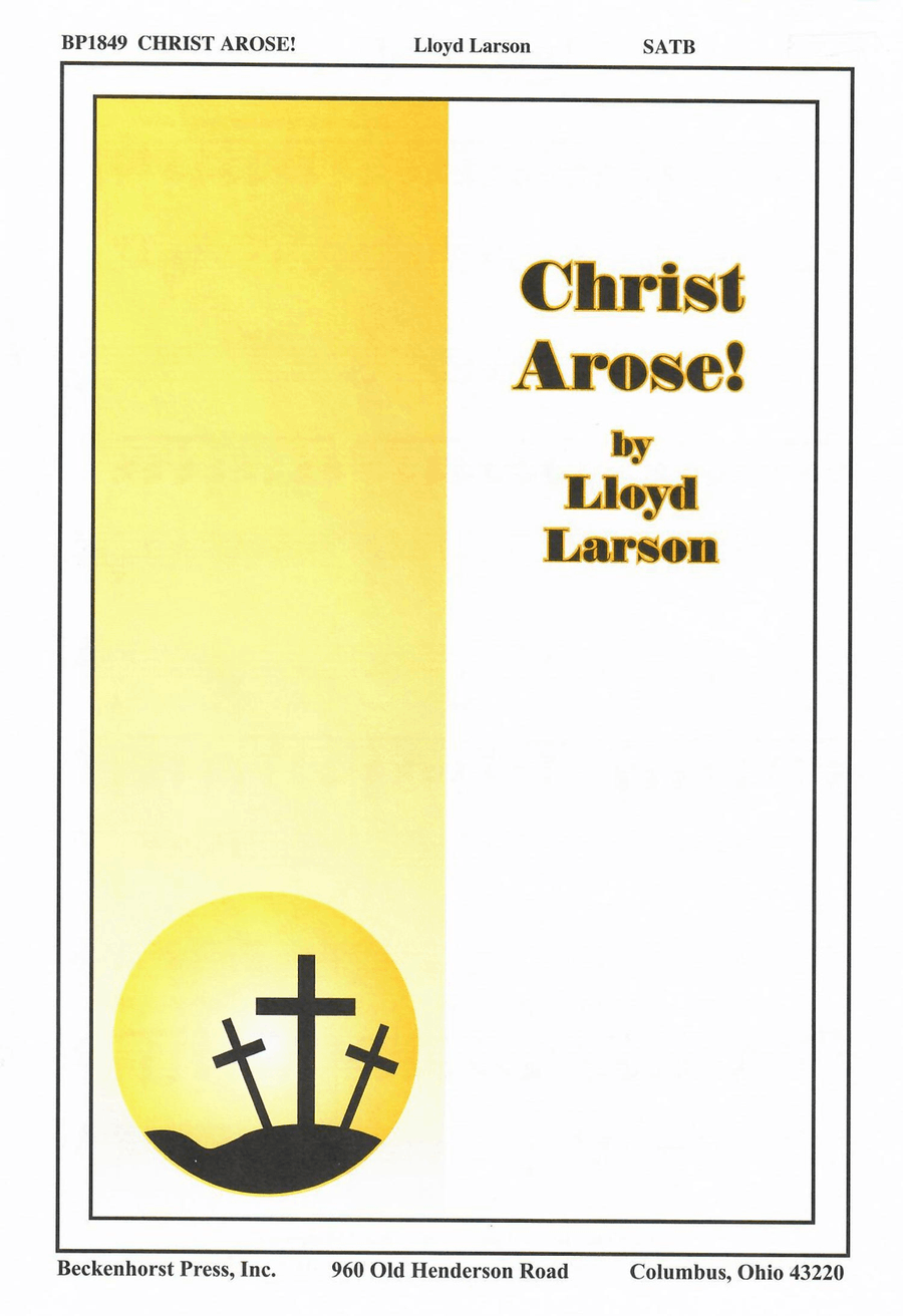 Christ Arose! 4-Part scores gallery preview page 1