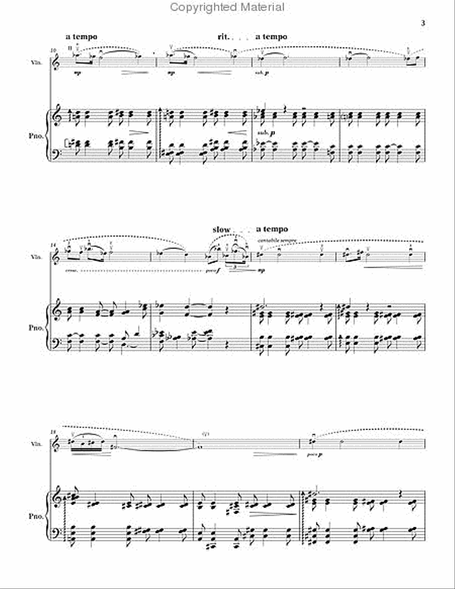 Serenade Violin Solo scores gallery preview page 3