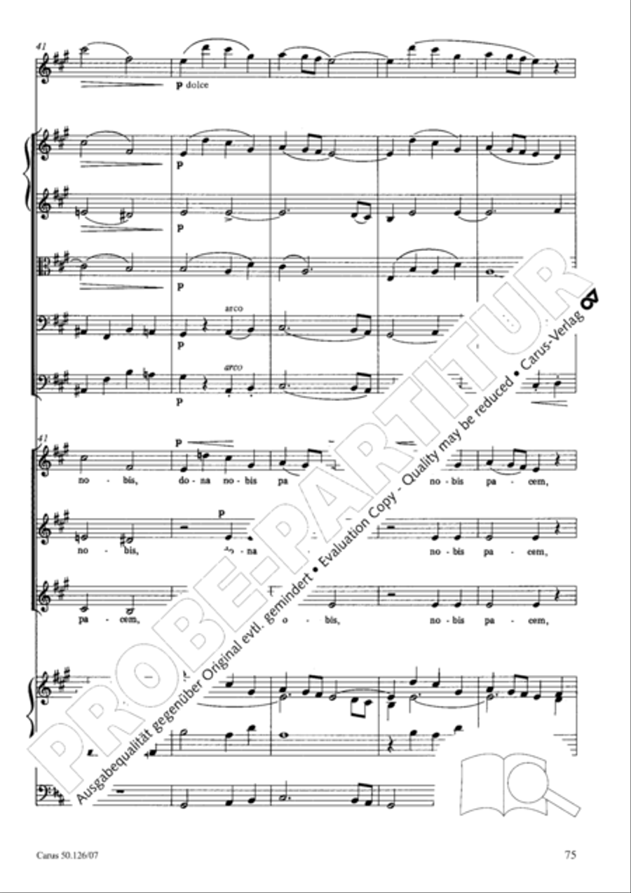 Mass in A major Mass in A major SSA scores gallery preview page 88