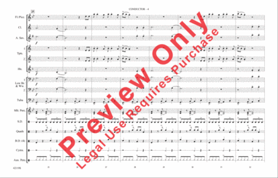 Zumba Zumba Marching Band scores gallery preview page 5