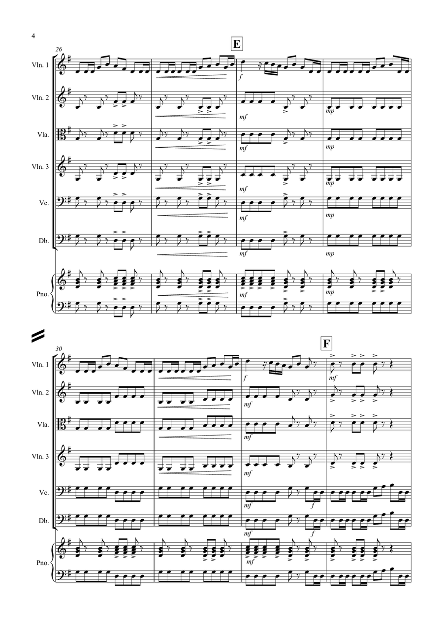 William Tell Overture for String Orchestra String Orchestra scores gallery preview page 4