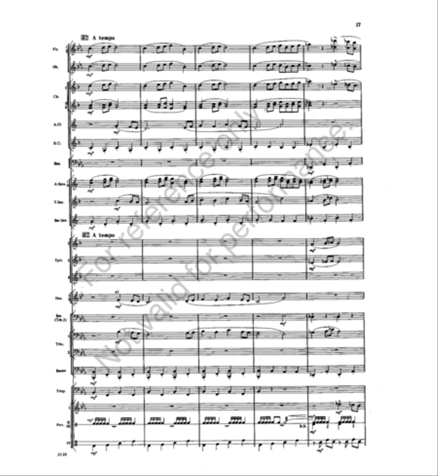 Prayer and Proclamation Prayer and Proclamation Concert Band scores gallery preview page 17