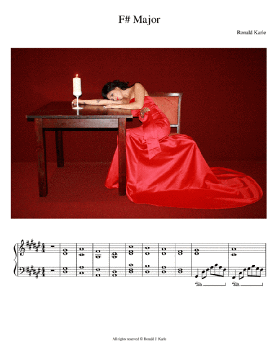 F# Major Piano Method scores gallery preview page 1