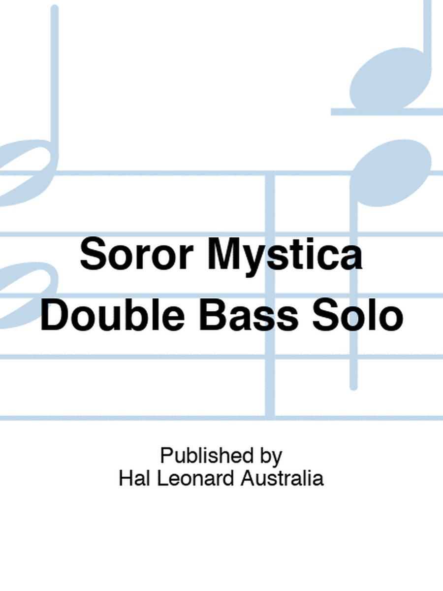 Grillo - Soror Mystica Double Bass Solo