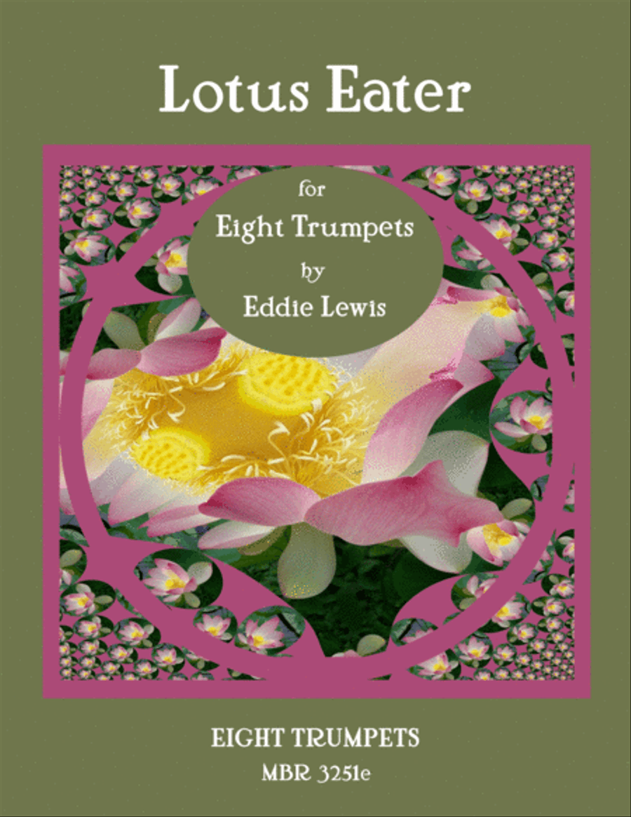 The Lotus Eater for Eight Trumpets by Eddie Lewis Brass Ensemble scores gallery preview page 1