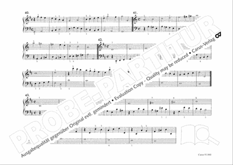 Orgelschule Orgelschule Organ scores gallery preview page 42