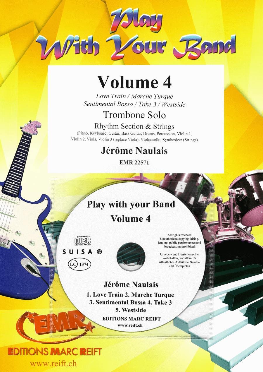 Play With Your Band Volume 4 Trombone scores gallery preview page 1