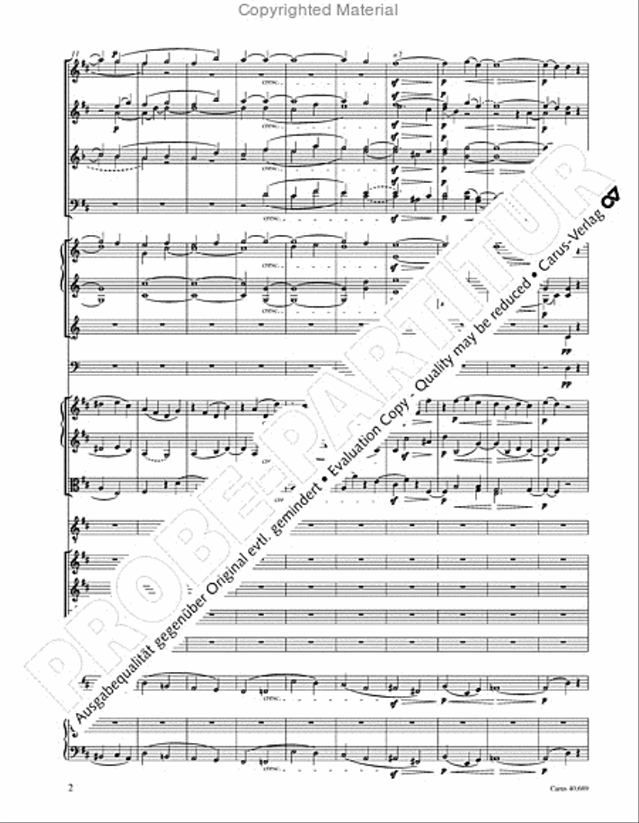 Missa solemnis Missa solemnis 4-Part scores gallery preview page 18