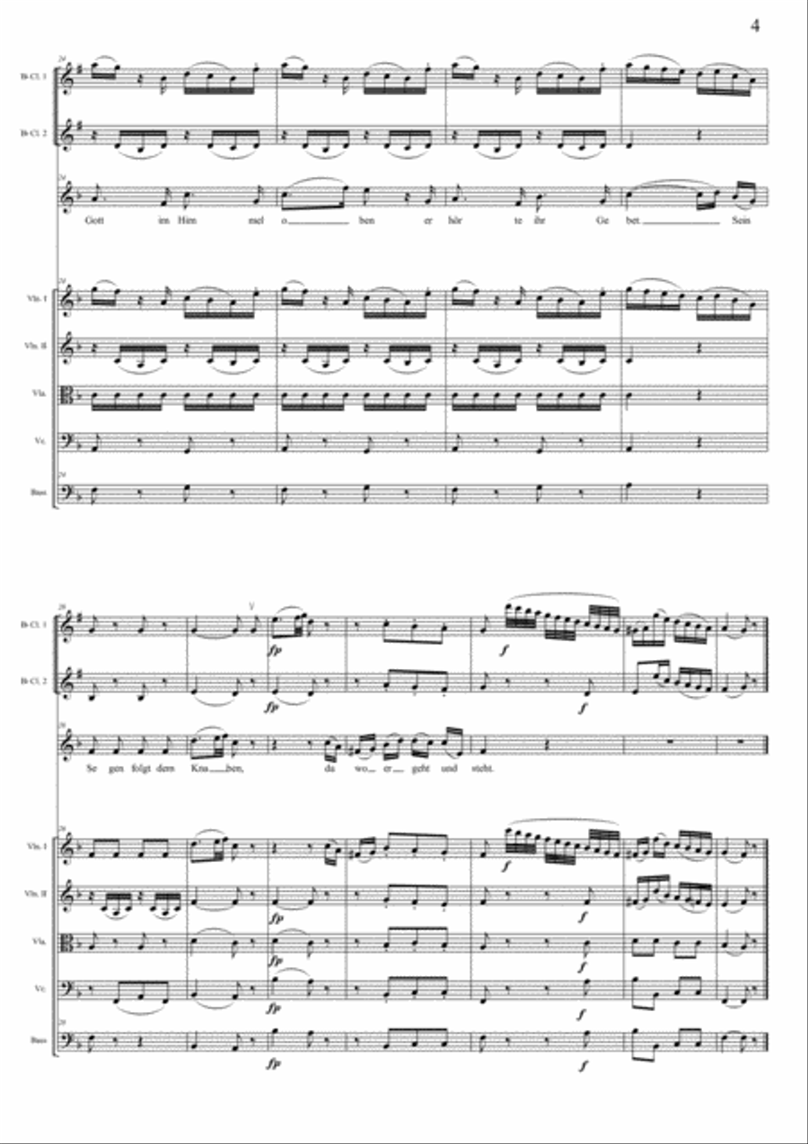 Des kleinen Friedrichs Geburtstag String Orchestra scores gallery preview page 4