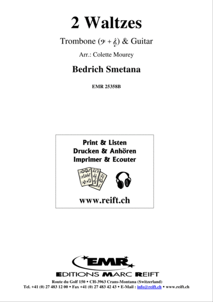2 Waltzes 2 Waltzes Trombone scores gallery preview page 2