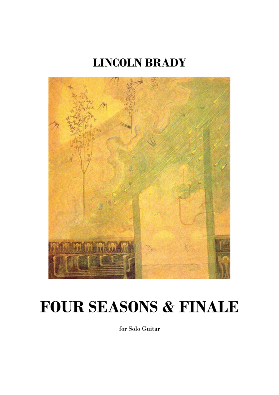 FOUR SEASONS & FINALE - Solo Guitar Classical Guitar scores gallery preview page 1