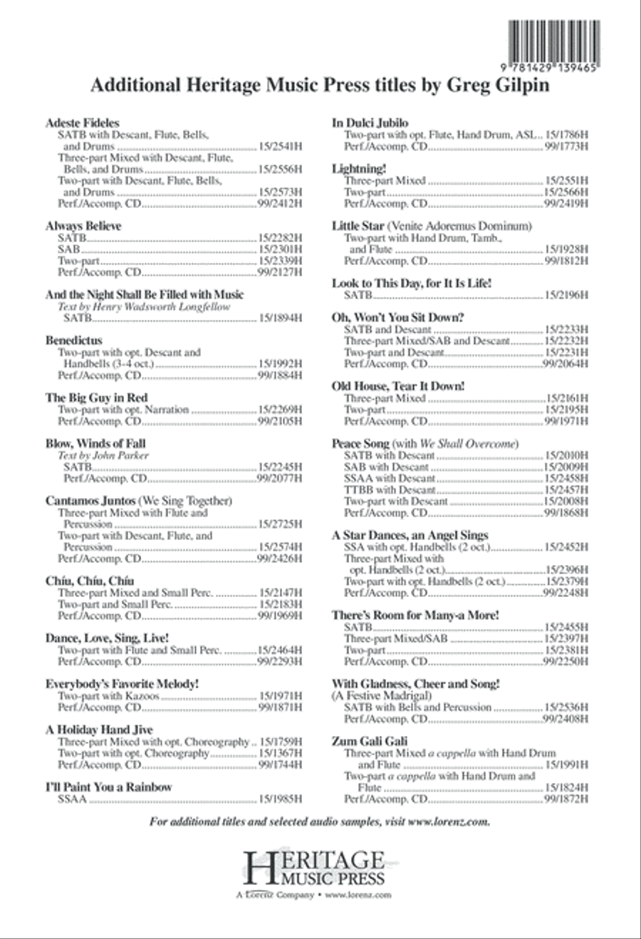 A Jolly, Jingling Carol Medley 2-Part scores gallery preview page 16