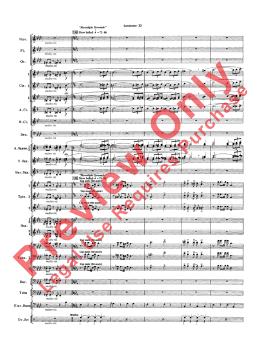 Big Band Spectacular Big Band Spectacular Concert Band scores gallery preview page 26