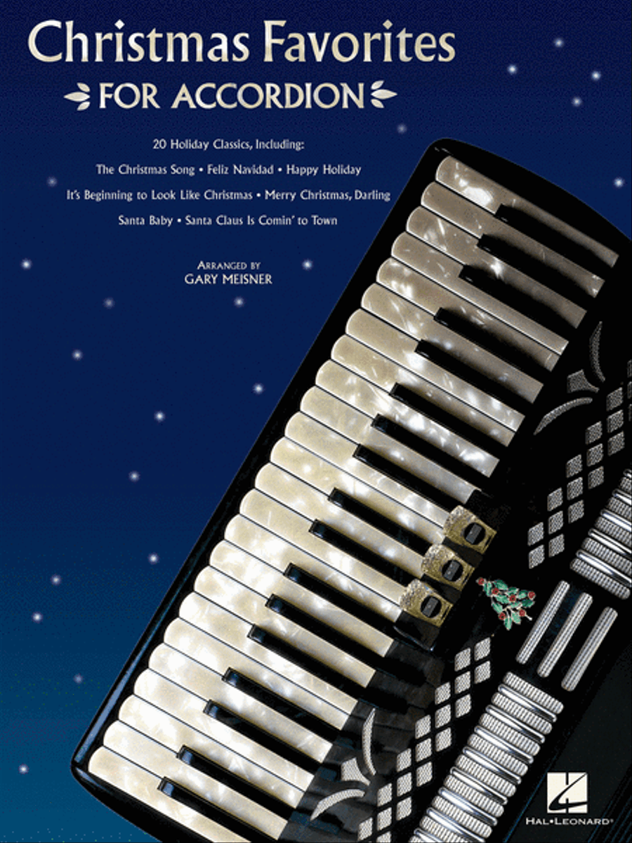 Christmas Favorites for Accordion Accordion scores gallery preview page 1