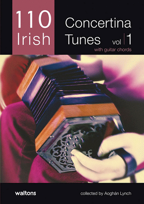 Book cover for 110 Irish Concertina Tunes