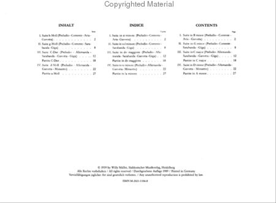 Orgel- und Cembalowerke, Band 2: Cembalowerke (1716) Harpsichord scores gallery preview page 2