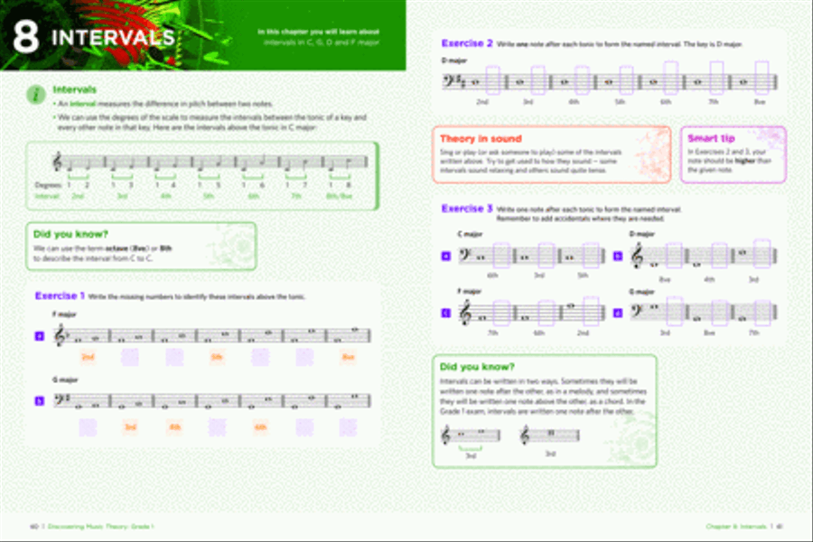 Discovering Music Theory Workbook Activity Books scores gallery preview page 6