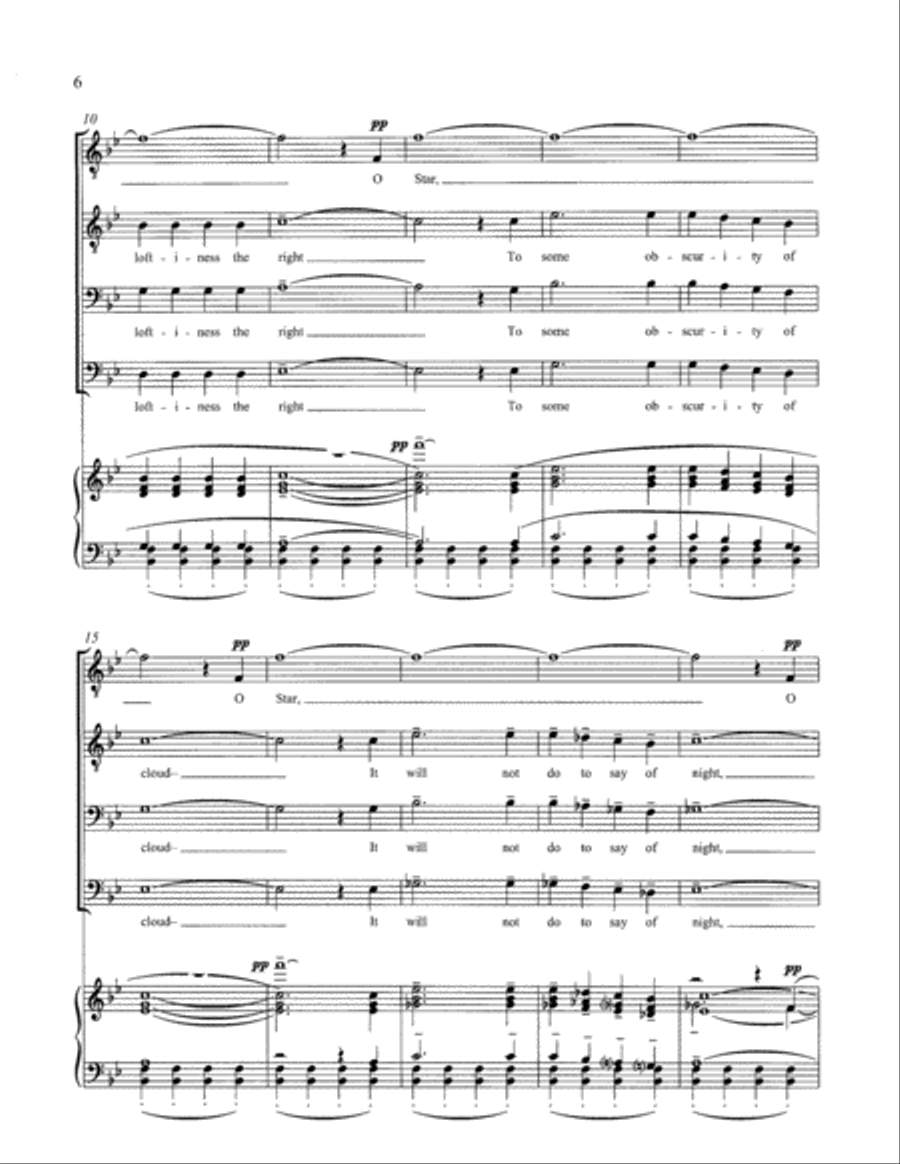 Choose Something Like a Star TTBB scores gallery preview page 6