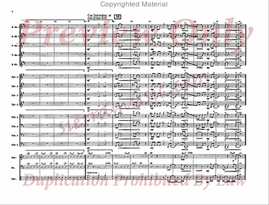 Jada Big Band scores gallery preview page 5