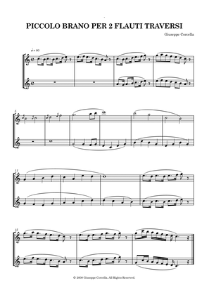 Piccolo Brano per 2 Flauti Traversi, Op. 21 No. 2