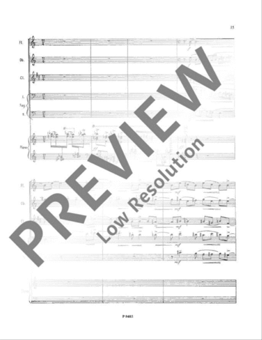 Sextet Sextet Bassoon scores gallery preview page 16