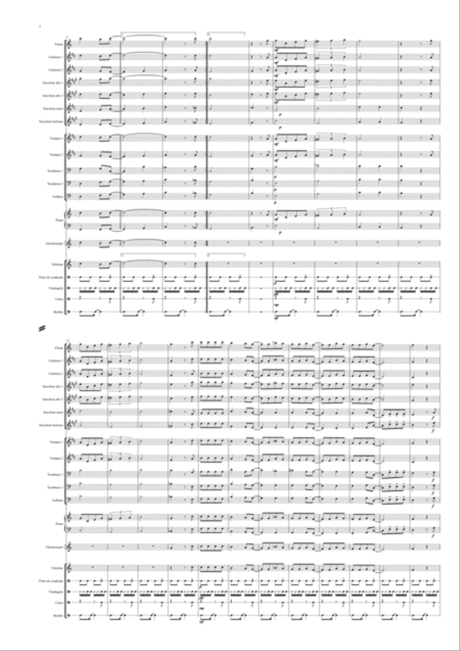 Qui Nem Jiló - Luis Gonzaga Large Ensemble scores gallery preview page 2