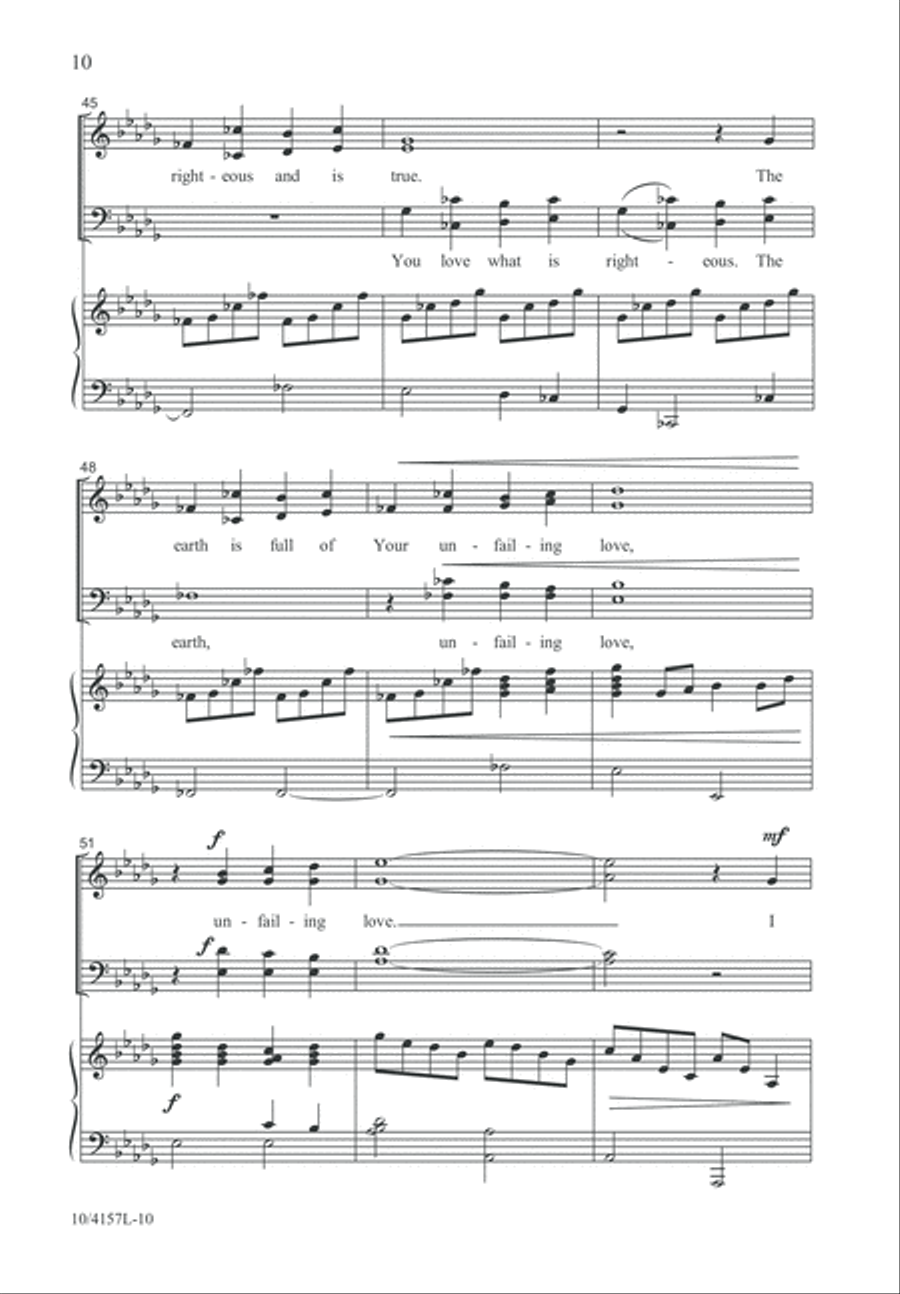 I Bring a Heart of Thanks 4-Part scores gallery preview page 11