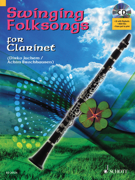 Swinging Folksongs Play-along For Clarinet Bk/cd With Piano Parts To Print image number null