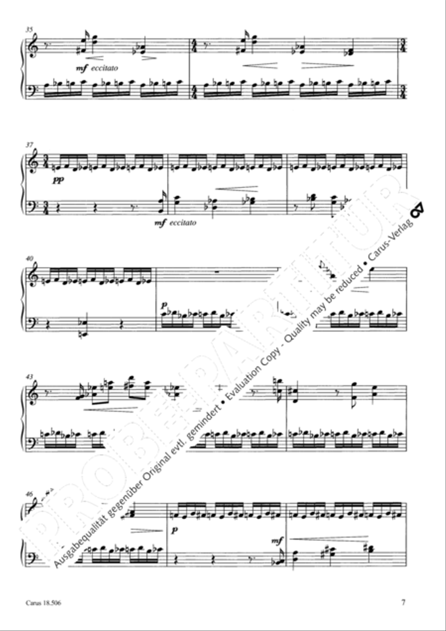 Vier Klavierstucke Vier Klavierstucke Piano Solo scores gallery preview page 8