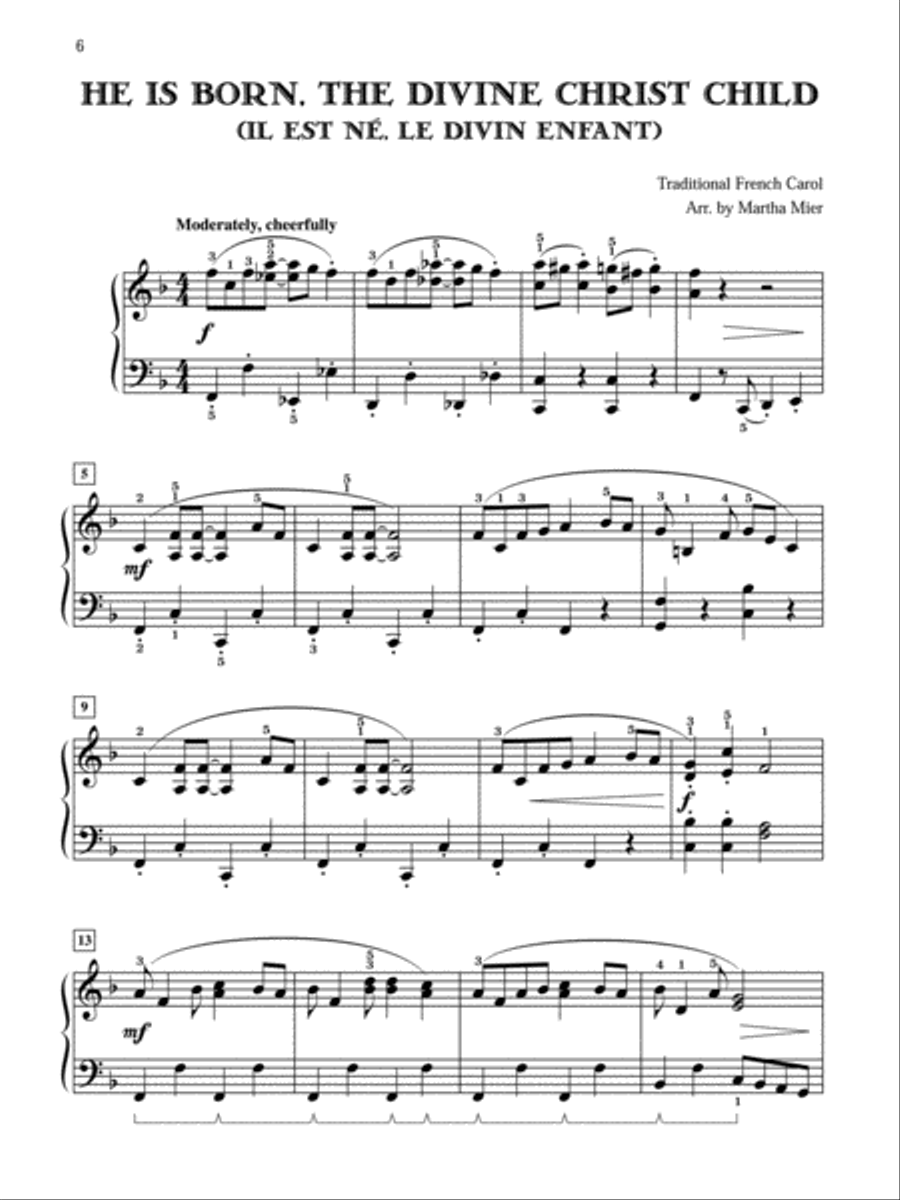Christmas Jazz, Rags & Blues, Book 3 Piano Solo scores gallery preview page 3