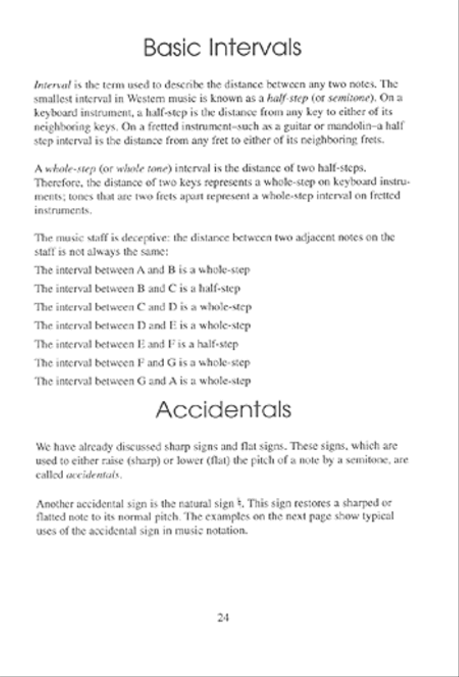 Music Theory 101 Collection / Songbook scores gallery preview page 2