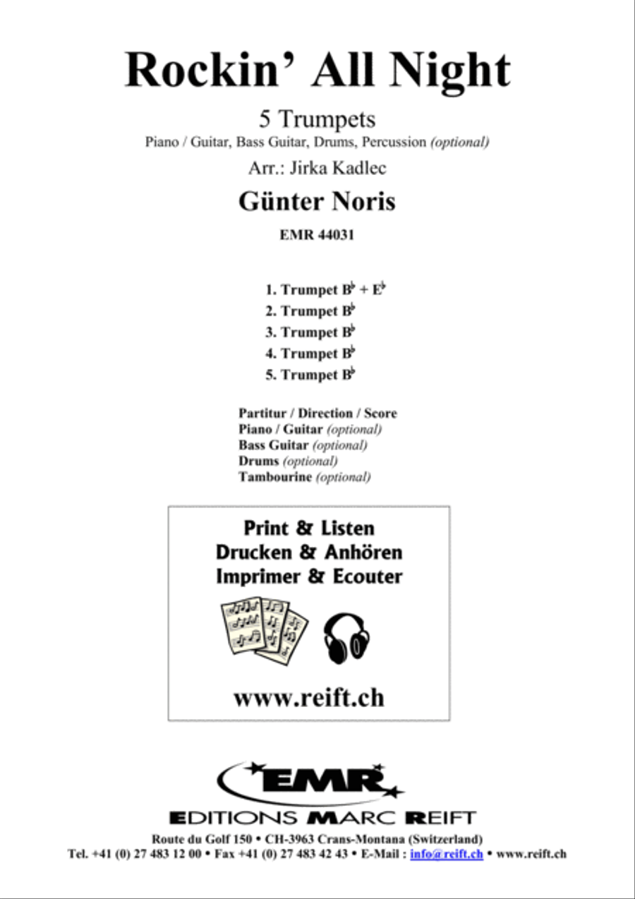 Rockin' All Night Rockin' All Night Trumpet scores gallery preview page 2