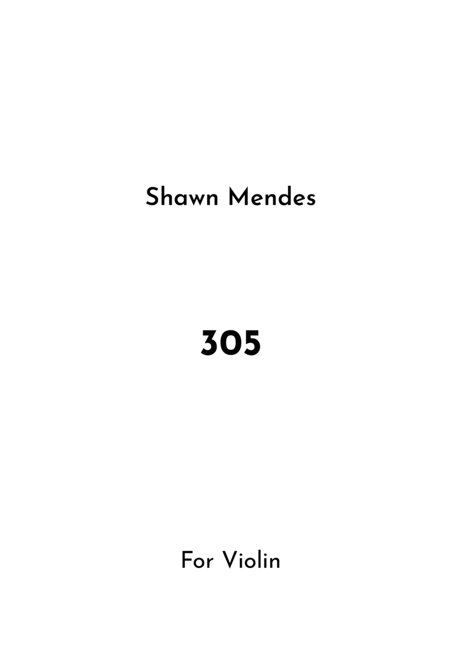 305 Violin Solo scores gallery preview page 1