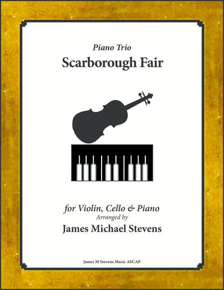 Scarborough Fair (Violin, Cello, & Piano) image number null