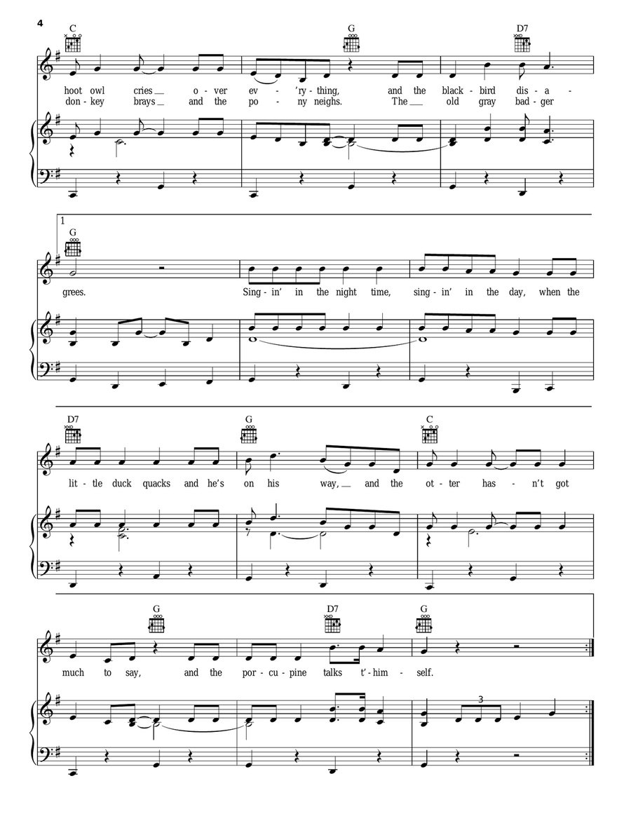 A Place In The Choir Choir scores gallery preview page 4