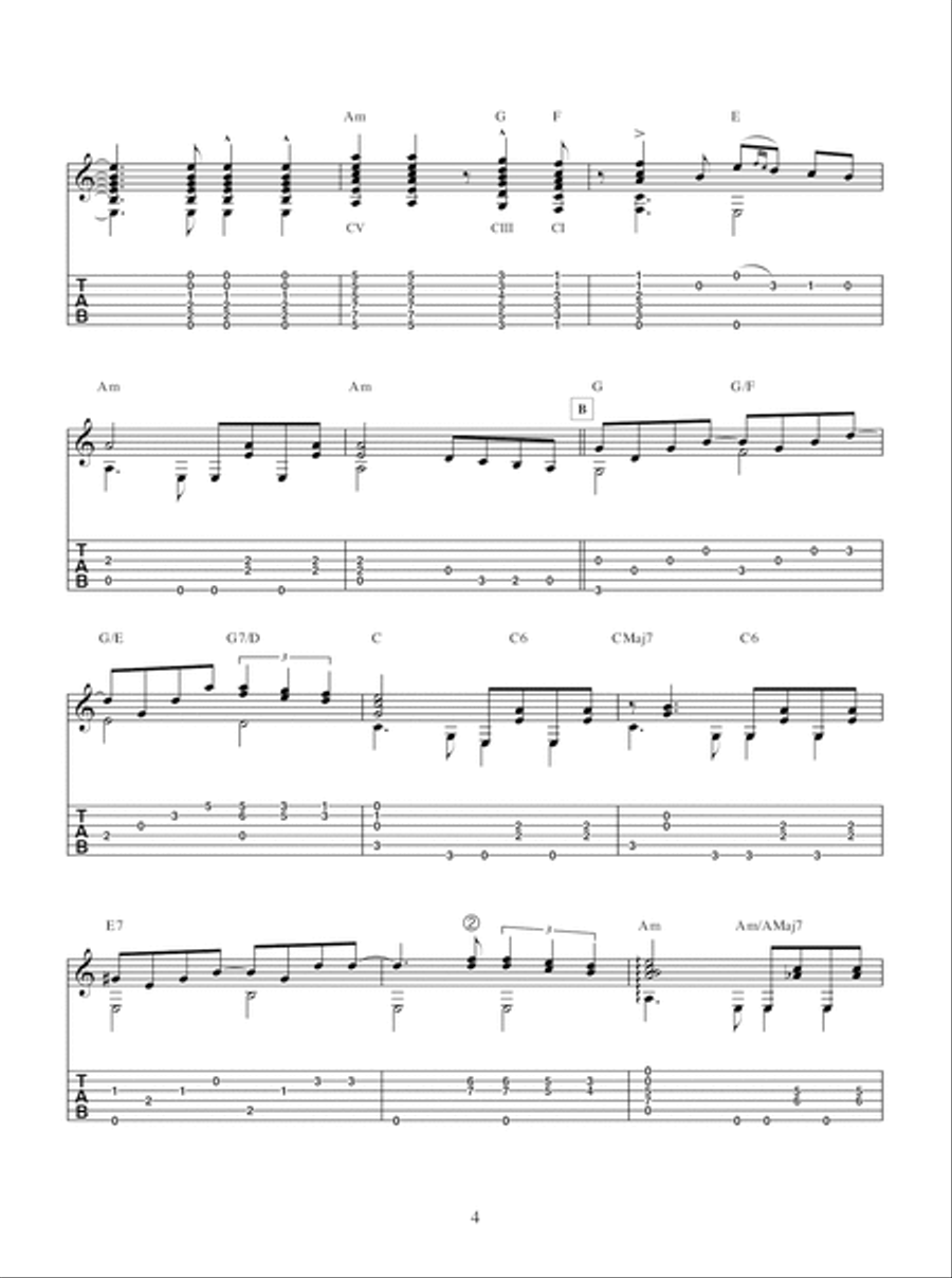 Global Adventures for Fingerstyle Guitarists Fingerpicking Guitar scores gallery preview page 5