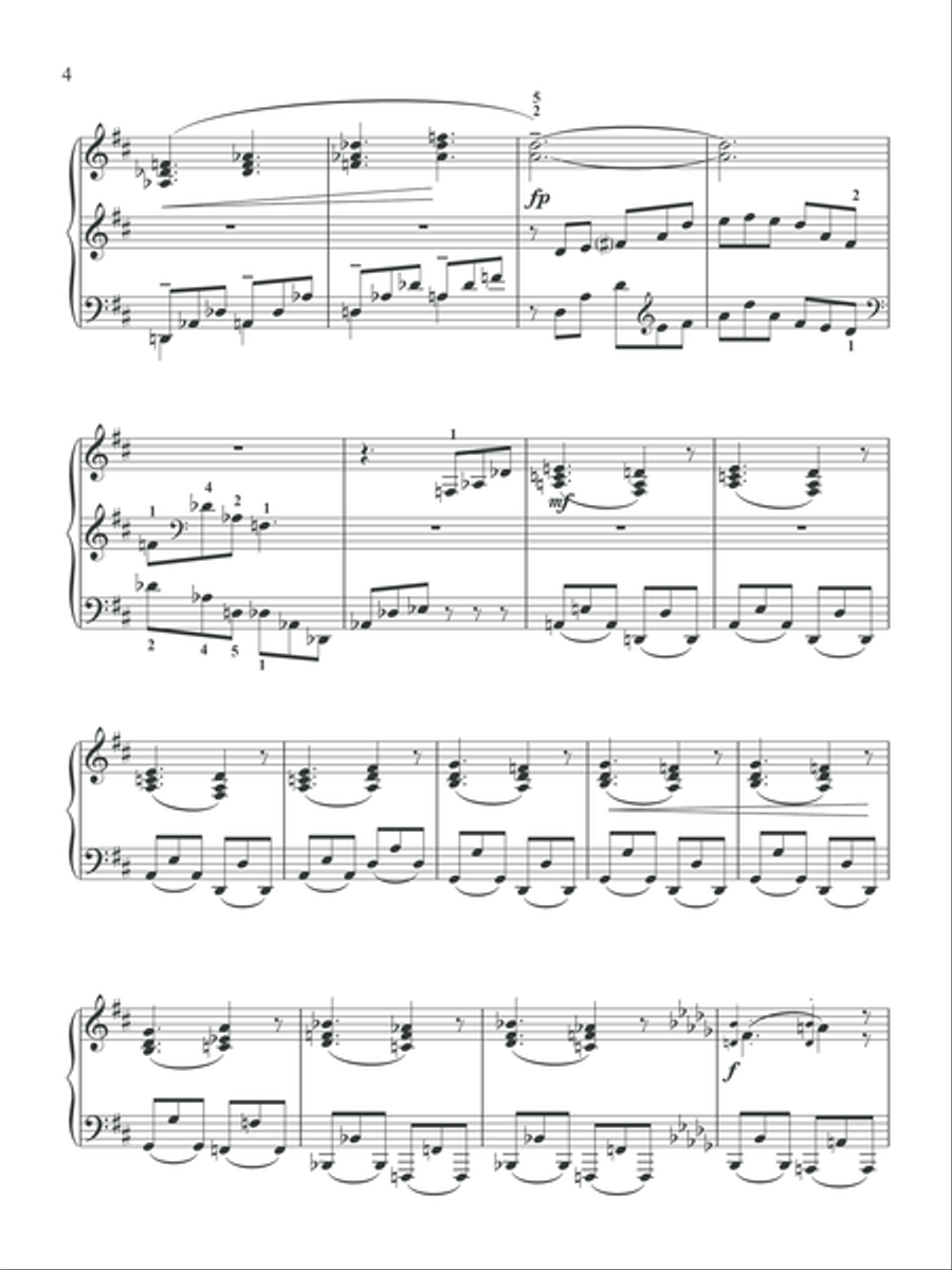 Homage to Liszt, Op.1 - Grand Tarantella Piano Solo scores gallery preview page 5