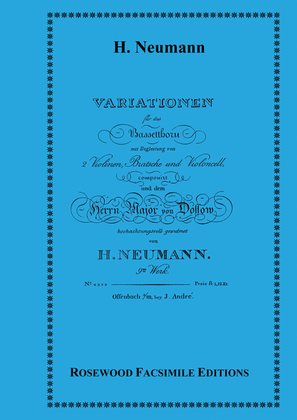 Book cover for Variations, Op. 9