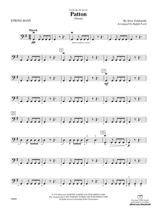 Patton (Theme): String Bass