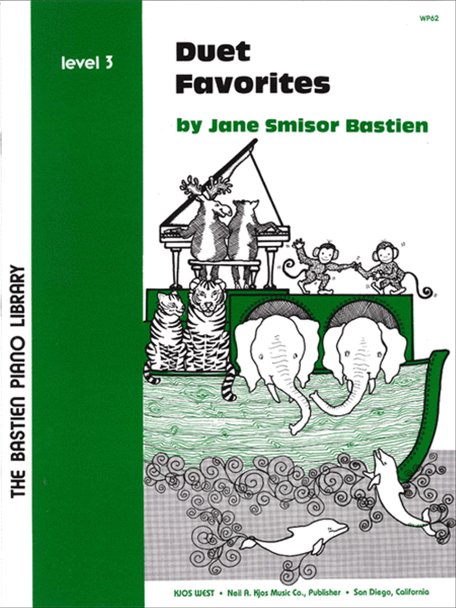 Duet Favorites, Level 3 Piano Method scores gallery preview page 1