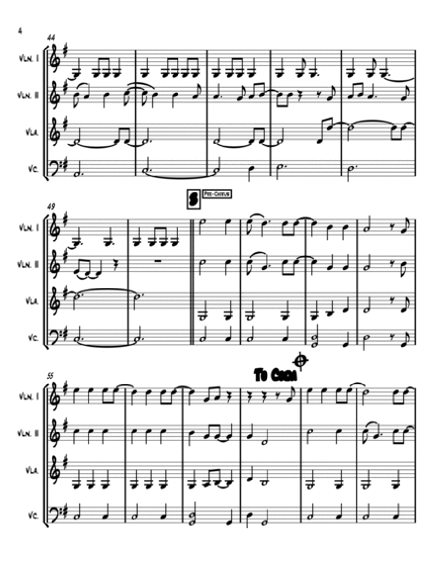 Tenerife Sea String Quartet scores gallery preview page 5
