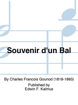 Book cover for Souvenir d'un Bal