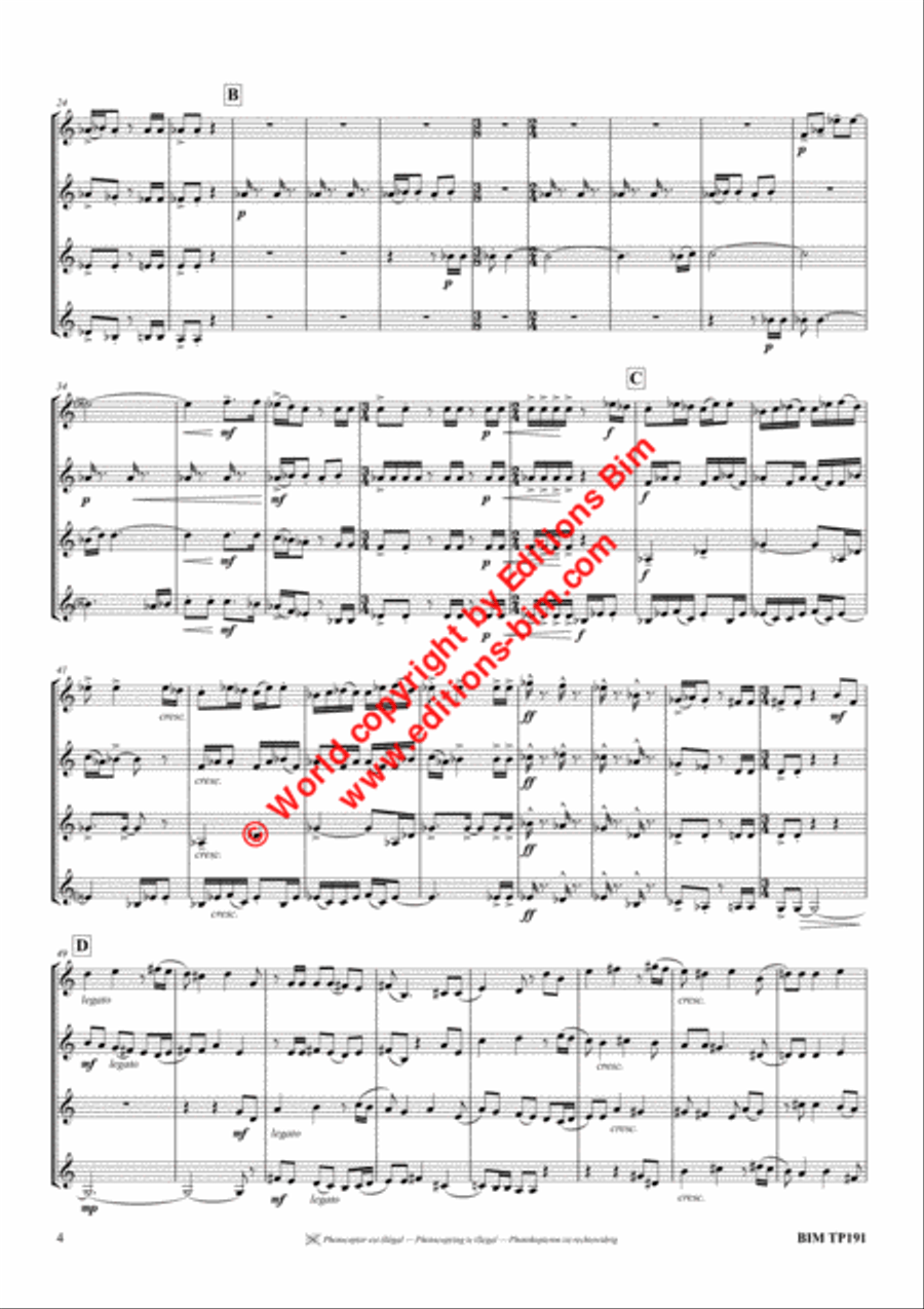 Canzona Trumpet scores gallery preview page 3