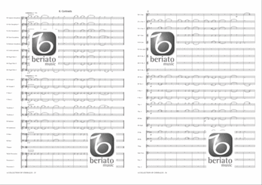 A Collection of Chorales Choir scores gallery preview page 12