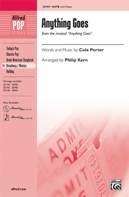 Cole Porter: Anything Goes - SATB